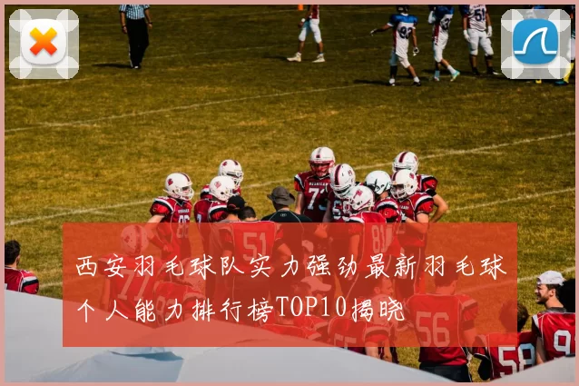西安羽毛球队实力强劲最新羽毛球个人能力排行榜TOP10揭晓