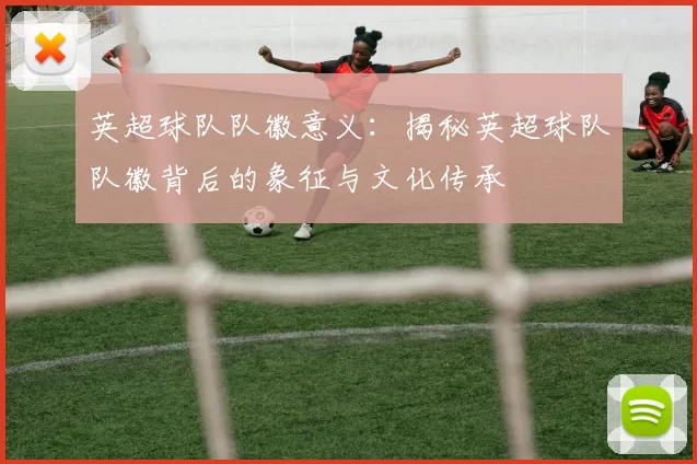 英超球队队徽意义：揭秘英超球队队徽背后的象征与文化传承