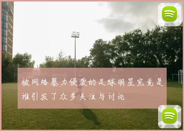 被网络暴力侵袭的足球明星究竟是谁引发了众多关注与讨论